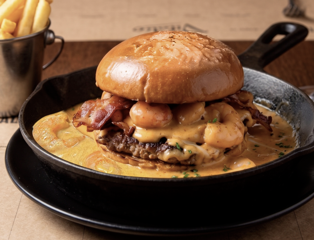 Dip Camarón Burger