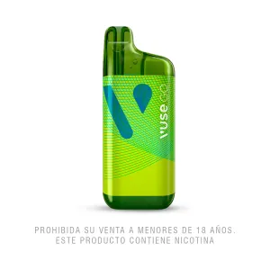 Vapeador Electrónico Vuse Go Con Nicotina Apple Sour 8000 Puffs X 1 Und