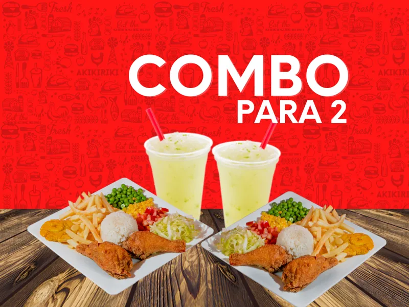Combo Bandejas para 2 Combo Bandejas para 2