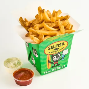 Box Papas Fritas Grande con 2 salsas