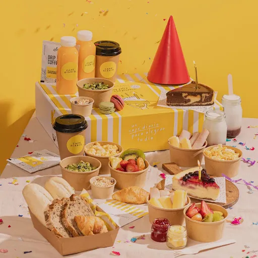Desayuno de cumpleaños  para compartir