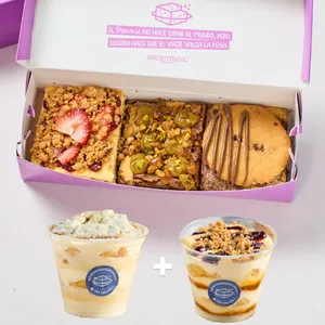 Combo brownies y cuchareables