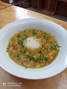 Curry de lentejas rojas
