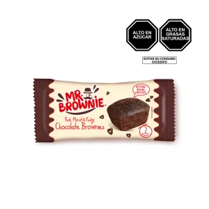 Brownie Mr Brownie Chocolate Two-Pack X 50 Gr