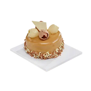 Pastel individual moka