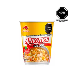 Sopa Ajinomen Sabor Gallina con fideos 51 g