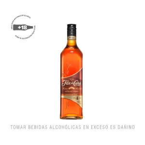 Ron Flor de Caña Oro 4 Años 750 ml