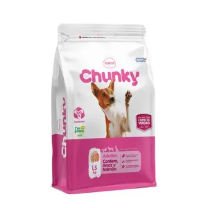 CONCENTRADO CHUNKY CORDERO ARROZ Y SALMON X 1.5 KGS ADULTO