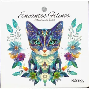 Encantos felinos - Mandalas gatos