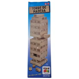Torre de madera 48 pzs