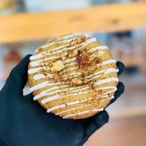 Galeton pistacho frambuesa