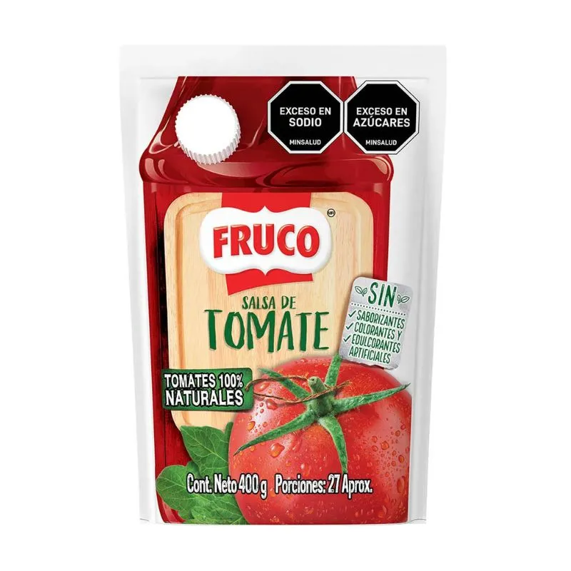 SALSA DE TOMATE FRUCO X 400 GRS DOYPACK
