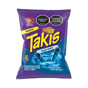 PASABOCAS TAKIS BLUE HEAT X 50 GRS