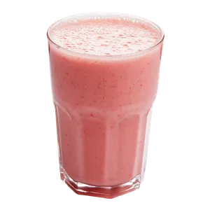 Jugo de fresa con leche
