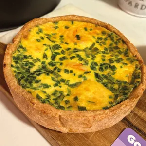 Quiche de Camarones