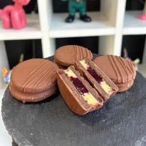 Alfajor de chocolate manjar