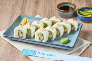 Sushi Queso Maki Fry – Camarón Crunchy, Queso y Tampico