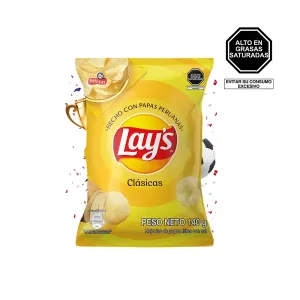 Papas Lays Clasicas X 140 Gr