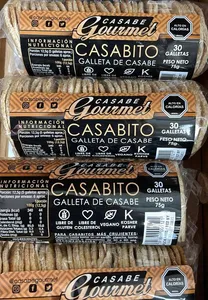GALLETA DE YUCA l MANDIOCA l CASABE CÓCTEL | 75 G