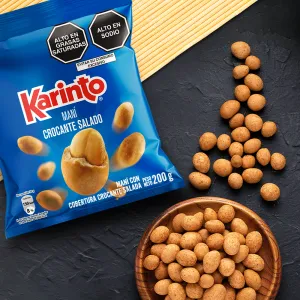 Maní Karinto Crocante Sal x 200 g