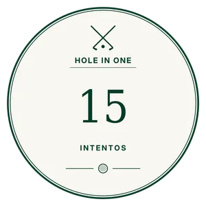 Hole in One Challenge 15 tiros
