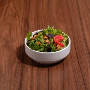 Ensalada de Hojas, Nueces y Vinagreta