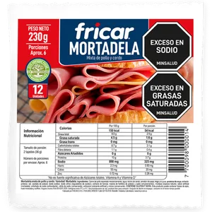 MORTADELA FRICAR X 230G