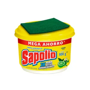 Lavavajilla Sapolio Limon X 800 Gr