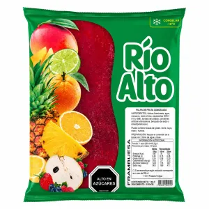 Pulpa de  Frambruesa  Rio Alto con Azucar 1 Kilo
