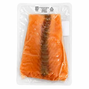 Trozos de Salmon Nacional Sin Piel 160 a  220 GR