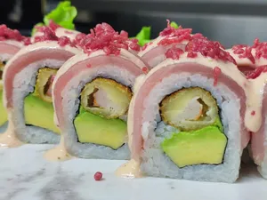 Maguro acevichado rolls