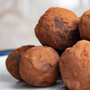 Trufa naranja y cacao amargo
