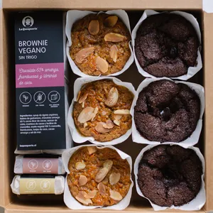 Caja dulce sin lácteos