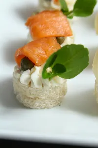 Surtidos de canapé doble molde 25un