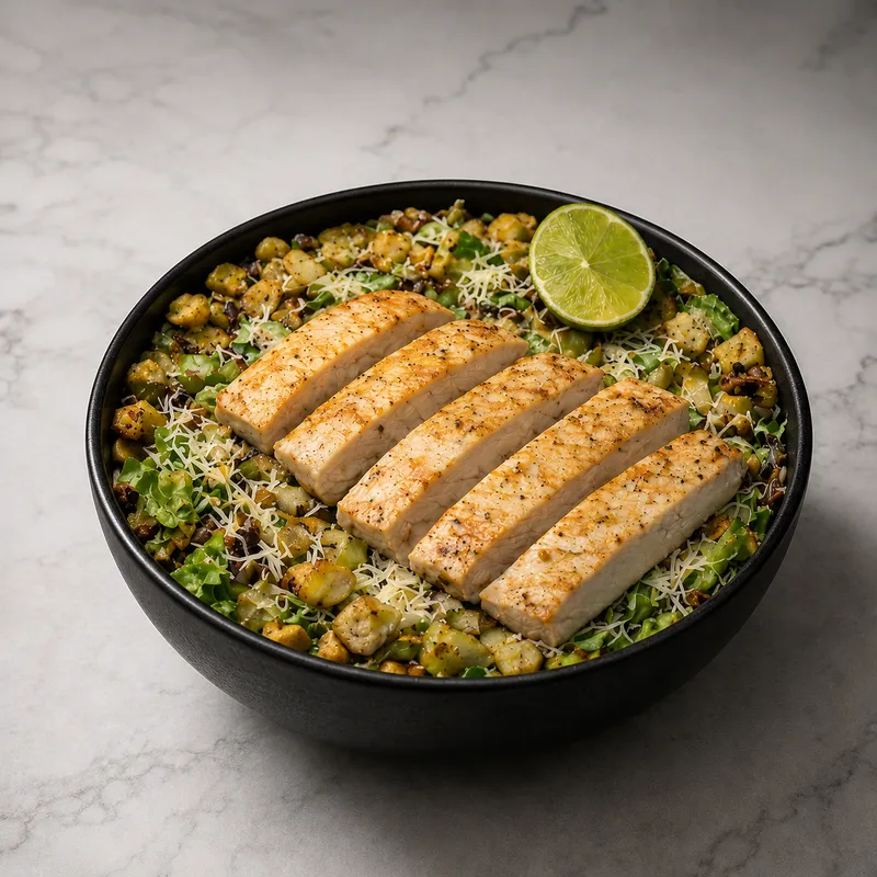 Ensalada Cesar con pollo