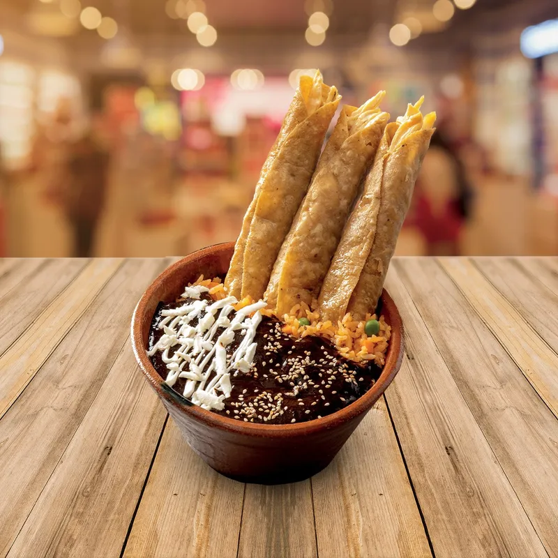 Flautas Ahogadas (3 pzas.)