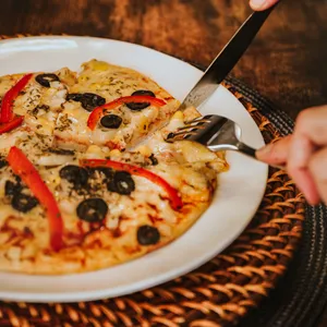 Pizza vegetariana individual