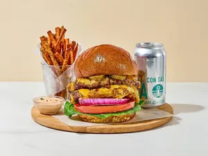 Combo burger double big muscle