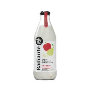 Yogurt Danlac Manzana Pera Con Colageno Deslactosado X 900 Gr