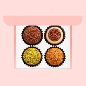 Caja de 4 brigadeiros