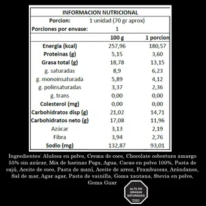Alfajor de Chocolate Manjar