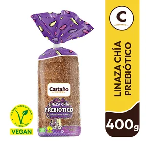 Molde Vegano Integral Linaza Chía con Prebióticos 400g