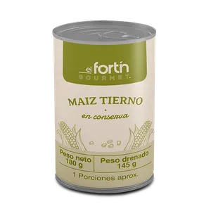 Maiz tierno el fortin gourmet x 180 grs
