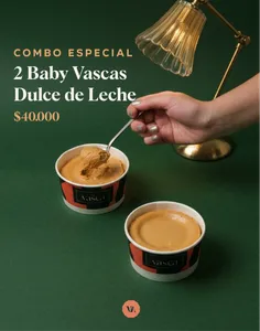 2 Baby Vascas Dulce de Leche