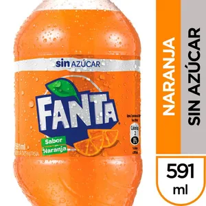 Fanta Sin azúcar 591 ml