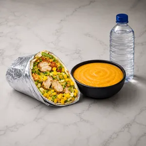 Wrap a Eleccion + Bebestible + Crema o choclo