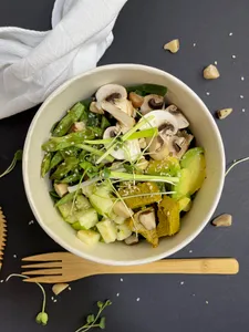 Ensalada de Espinaca y Quinua