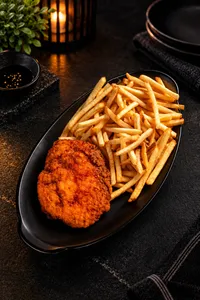 Milanesa con Papas Fritas