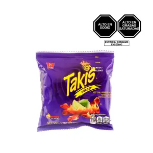 Tortillas Takis Fuego X 28 Gr