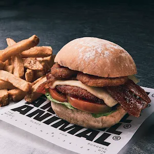 Hamburguesa de Pollo en Combo